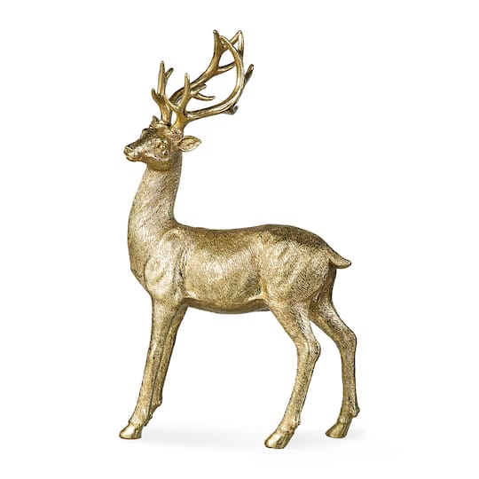 Glitzhome® 16.25" Standing Reindeer Table Décor